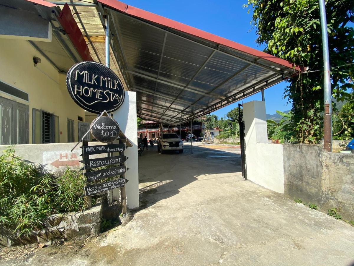 Milk Milk Homestay Yen Minh Eksteriør bilde